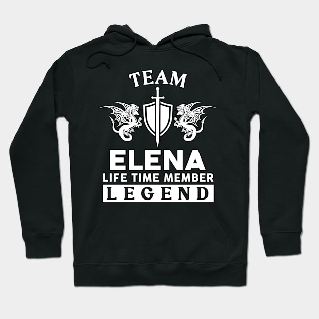 Elena Name T Shirt - Elena Life Time Member Legend Gift Item Tee Hoodie by unendurableslemp118